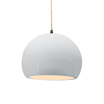 Luminaire suspendu 1 lumière DEL intégré Aschwin