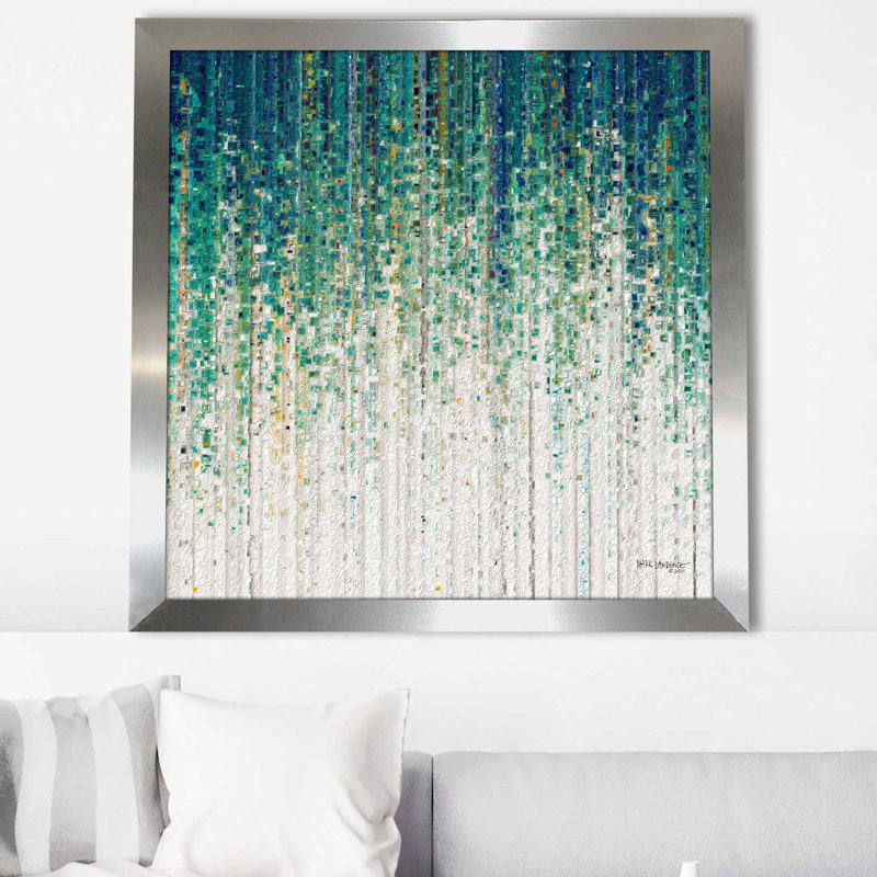 "1 Timothy 1/14 Abundant Grace (Vertical)" par Mark Lawrence, reproduction sur acrylique, Encadrement argenté