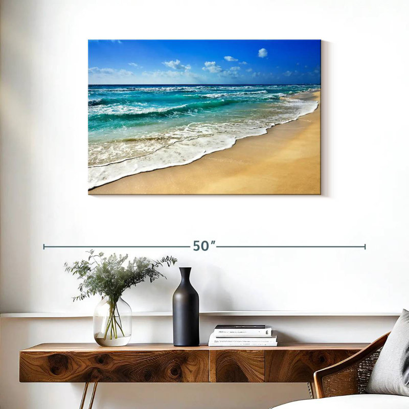 Ravi Cancun Beach II, 24" H x 36" W