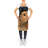 No Pattern Bib Apron
