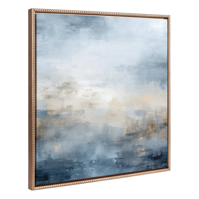 Art abstrait sur toile, paysage abstrait
