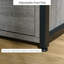 40cm W Engineered Wood Bedside Table-509152970
