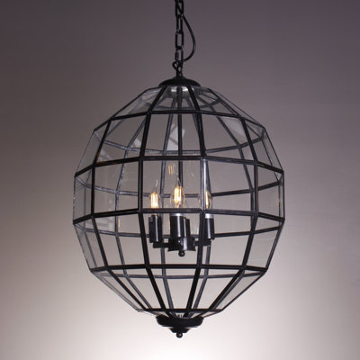 Samara 4 - Light Dimmable Globe Chandelier