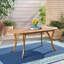 Table de salle à manger en bois d'acacia 70 "-734463841