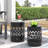 Outdoor Metal S/2 End Table-1541739654