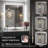 Adorna Dimmable Backlit LED Vanity Mirror with Anti-Fog-1007872488
