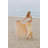 Chanyah Reversible Leopard Print Beach Towel, 100% Cotton, Sand Resistant Peshtemal, Thin & Absorbent, 69” x 38”-1444234921