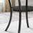 Espresso Wood Counter Height Nailhead Round Dining Table(Only Table)-1912500226