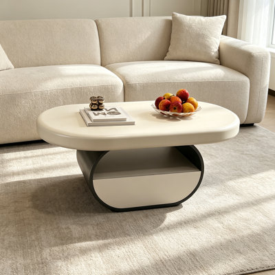 Contemporary Coffee Table With Storage Space
