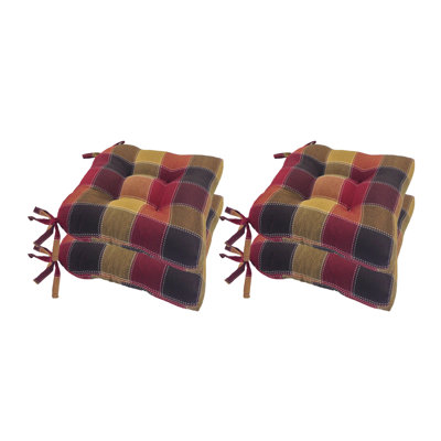 Coussin de chaise tissé