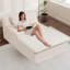 Chaise longue rembourrée en velours côtelé moderne sans assemblage requis-1312131811-1312131821