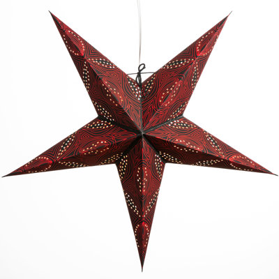 Morse code light star