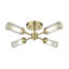 Cunningham Glass Semi Flush Mount