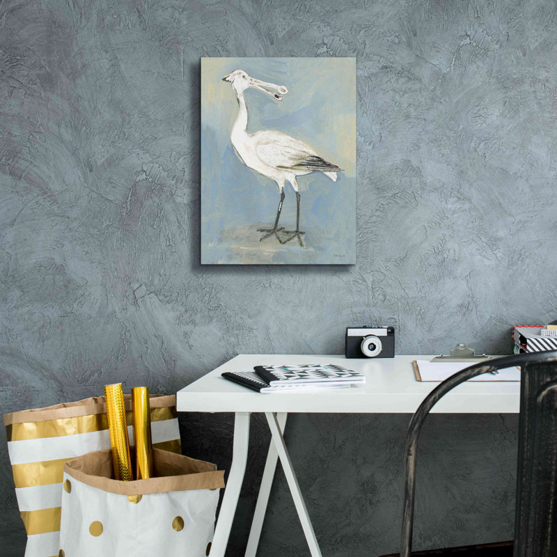«Sea Bird 1» par Stellar Design Studio, estampe numérique sur toile, H 16 po x l 12 po x P 0,75 po