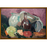 Still Life With Jars Giclee On Canvas by Soicher Marin Archives