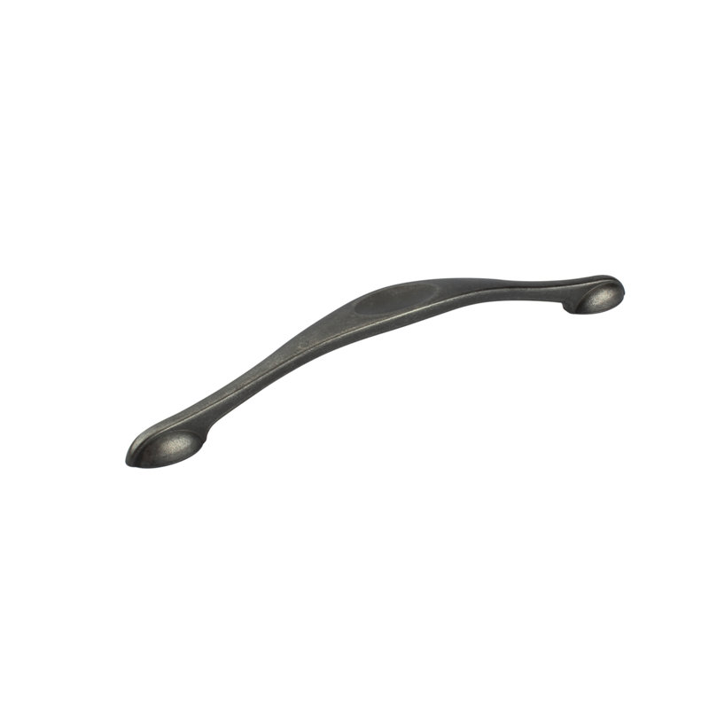 Poignée arche 5 1/16" center to center, Nickel satiné antique