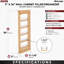 Organisateur de rangement mural Rev-A-Shelf -94078003