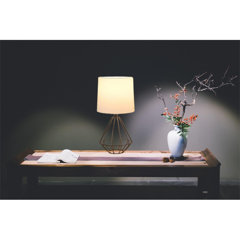Ensemble de lampe de table 15,28 "noir