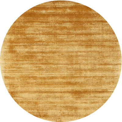 Tapis contemporain jaune