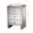 Nimbus End Table in Hollywood Regency Glamour Style