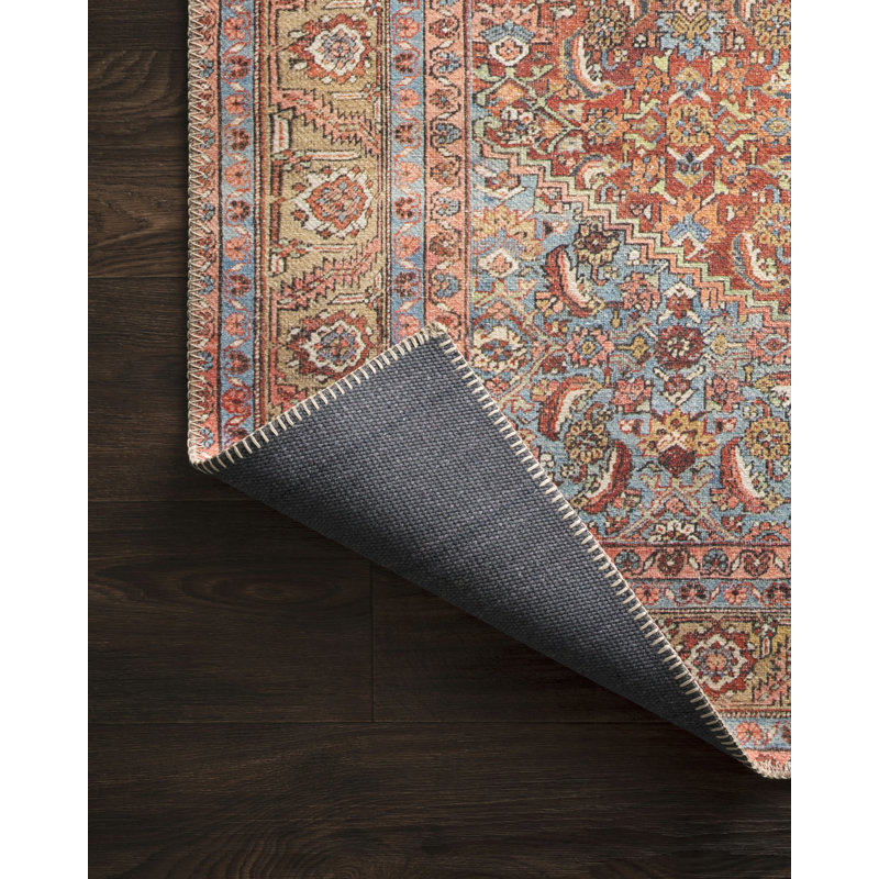 Torvi Hand Hooked Oriental Indoor Rug, Rectangle 2'3" x 3'9"