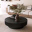 Table basse 39,37 "ronde avec rangement-669504493