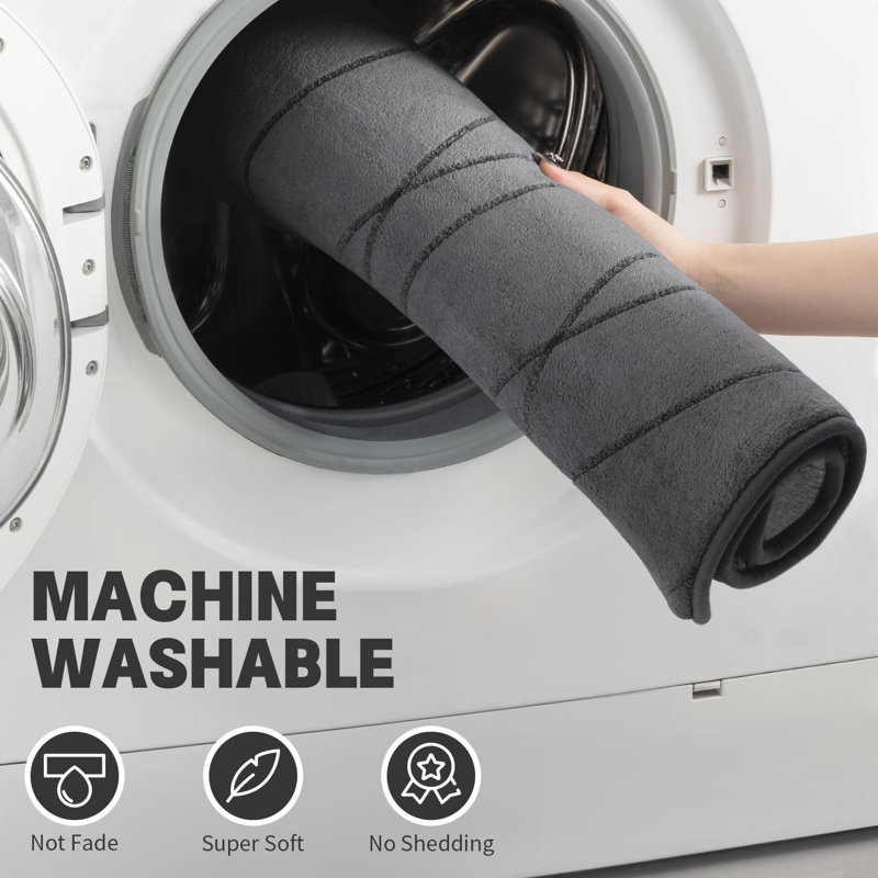 Ensemble de 5 tapis de salle de bain en mousse viscoélastique