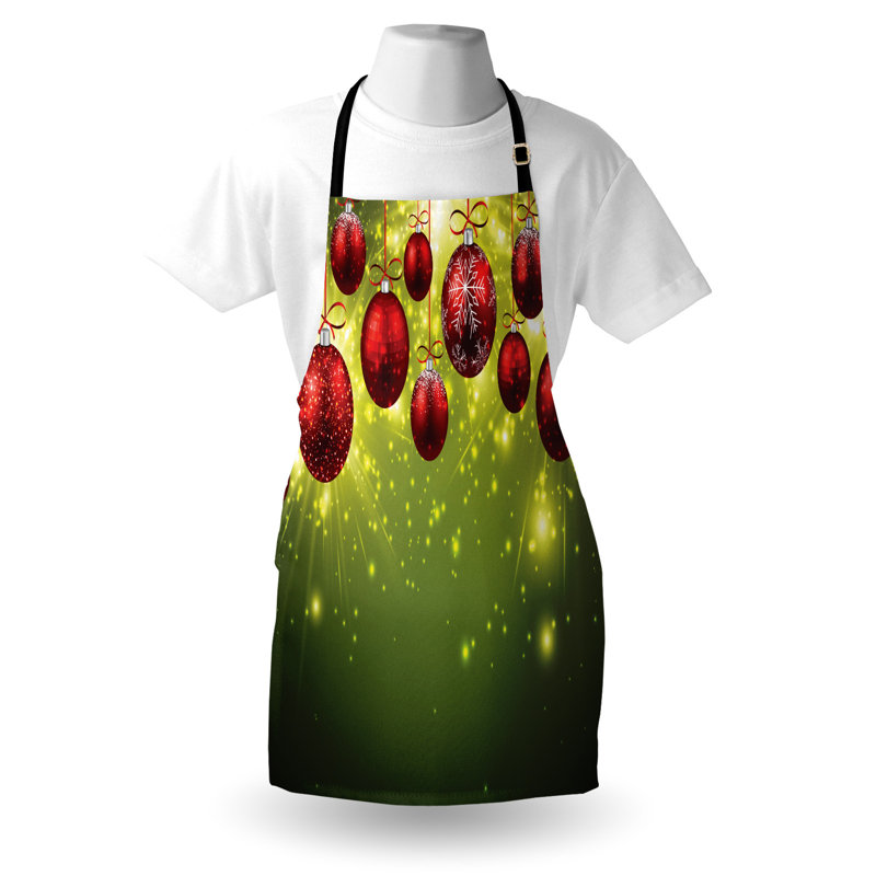 Christmas No Pattern Bib Apron