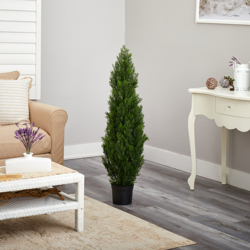 Cedar Pine Artificial Tree, 48" H x 20" W x 20" D