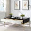 Table basse à 4 pieds avec rangement