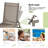 Arlenne Outdoor Metal Chaise Lounge with Wheels-1017500804