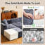 5 Seater Chenille Sofa-1632064847
