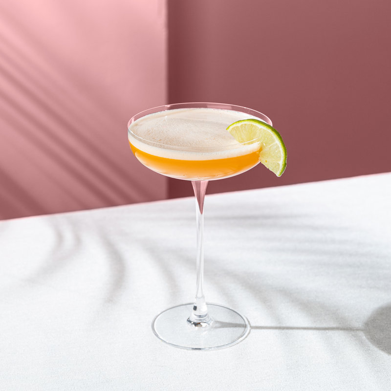 Set of 2 Savage Crystal Coupe Glasses