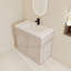 Ensemble de meuble-lavabo simple 36 po avec plateau en résine-111134649
