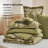 Bedsure Bed in a Bag - Reversible Floral & Plant Pattern Printed with Comforters, Sheets, Pillowcases & Shams, 89GSM-114394816-110389524