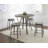 Bruce Ash Round Metal Base Dining Table-1029012781