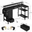 L-Shaped Computer Desk with Built-In Electrical Outlet-1121111474-1121555736