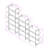 71.06'' H x 106.3'' W Steel Etagere Bookcase-90716119