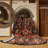 Machine Washable Turkish Brown Area Rug-1472807249