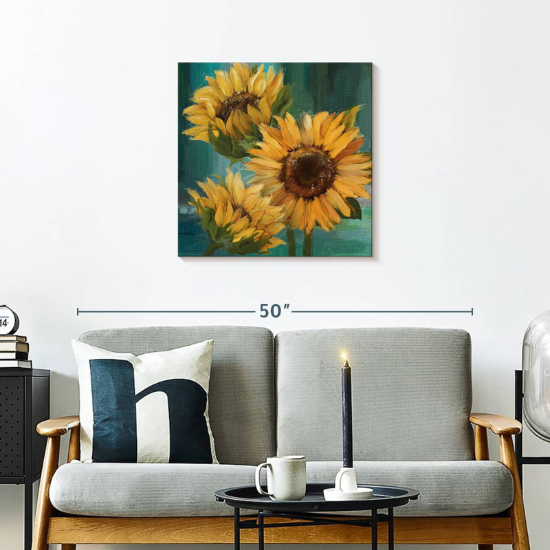 Harnek Summery Sunflower I, 24" H x 24" W