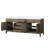 White Oak Double Bath Vanity 80 In. W X 22 In. D, With Cultured Marble Top-117980160