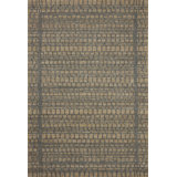 Loloi Laronde Wheat / Charcoal Area Rug
