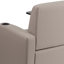 Chaise d'invité avec support pour tablette et porte-gobelet Carlena LeatherSoft-49770605-49770603