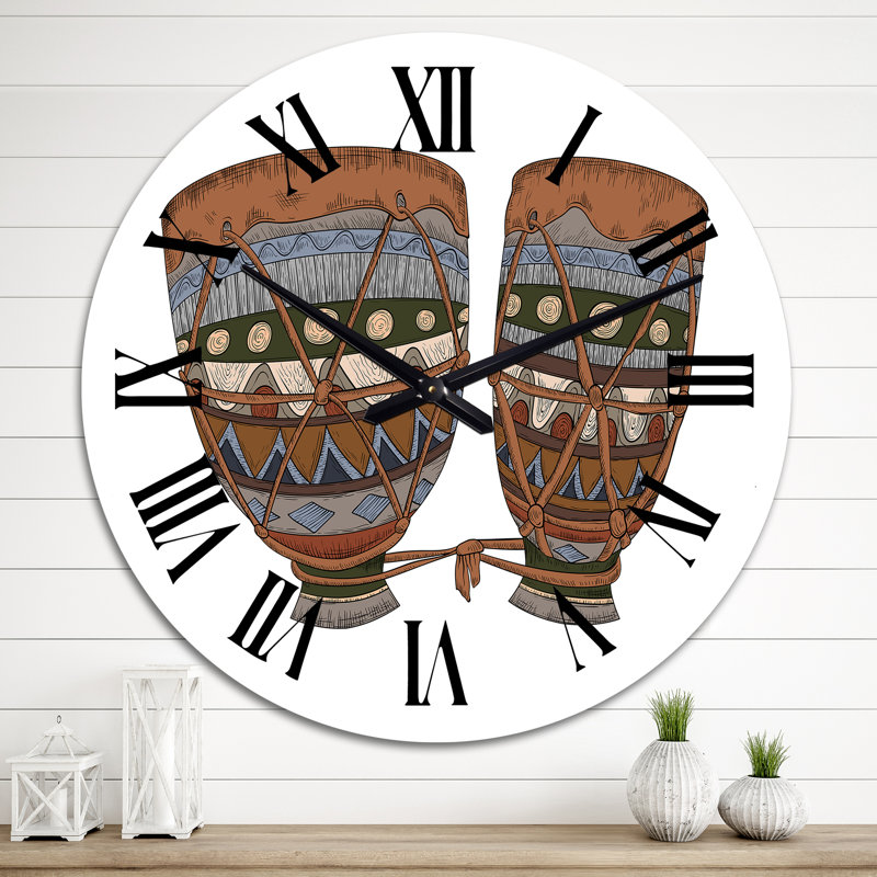 Horloge murale très grande, Moyen
