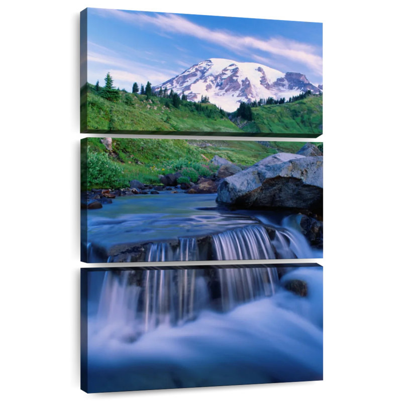 Alvord Mount Rainier Scene, 50" H x 32" W