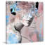« wild floral headdress » par parvez taj,-impression sur toile tendue-50097508