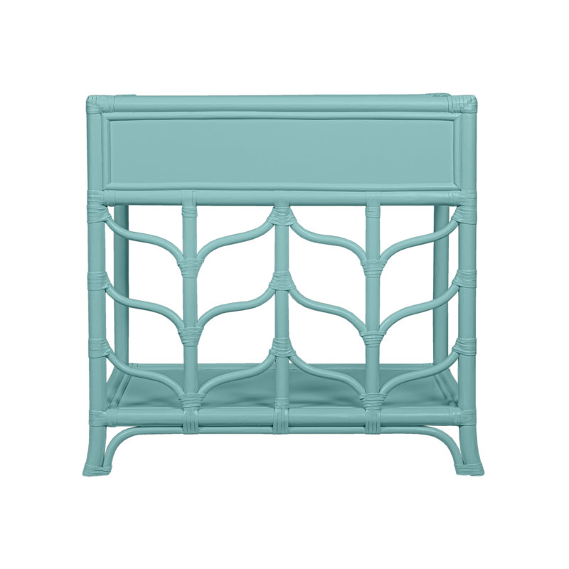 Ivy 1 - Drawer Nightstand, Turquoise