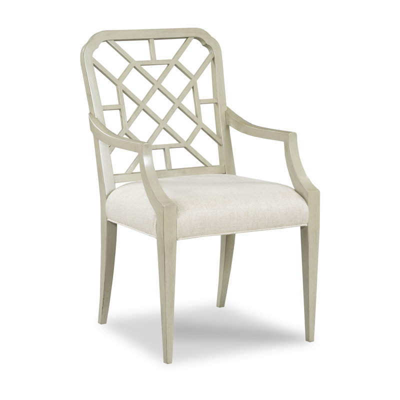 Merrion 19'' H Linen Upholstered Armchair, Graystone