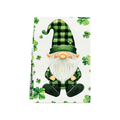 Bathroom And Kitchen Polyester Towel, Versatile Dishcloth And Cleaning Rag For Daily Use, 26x17.7in Green