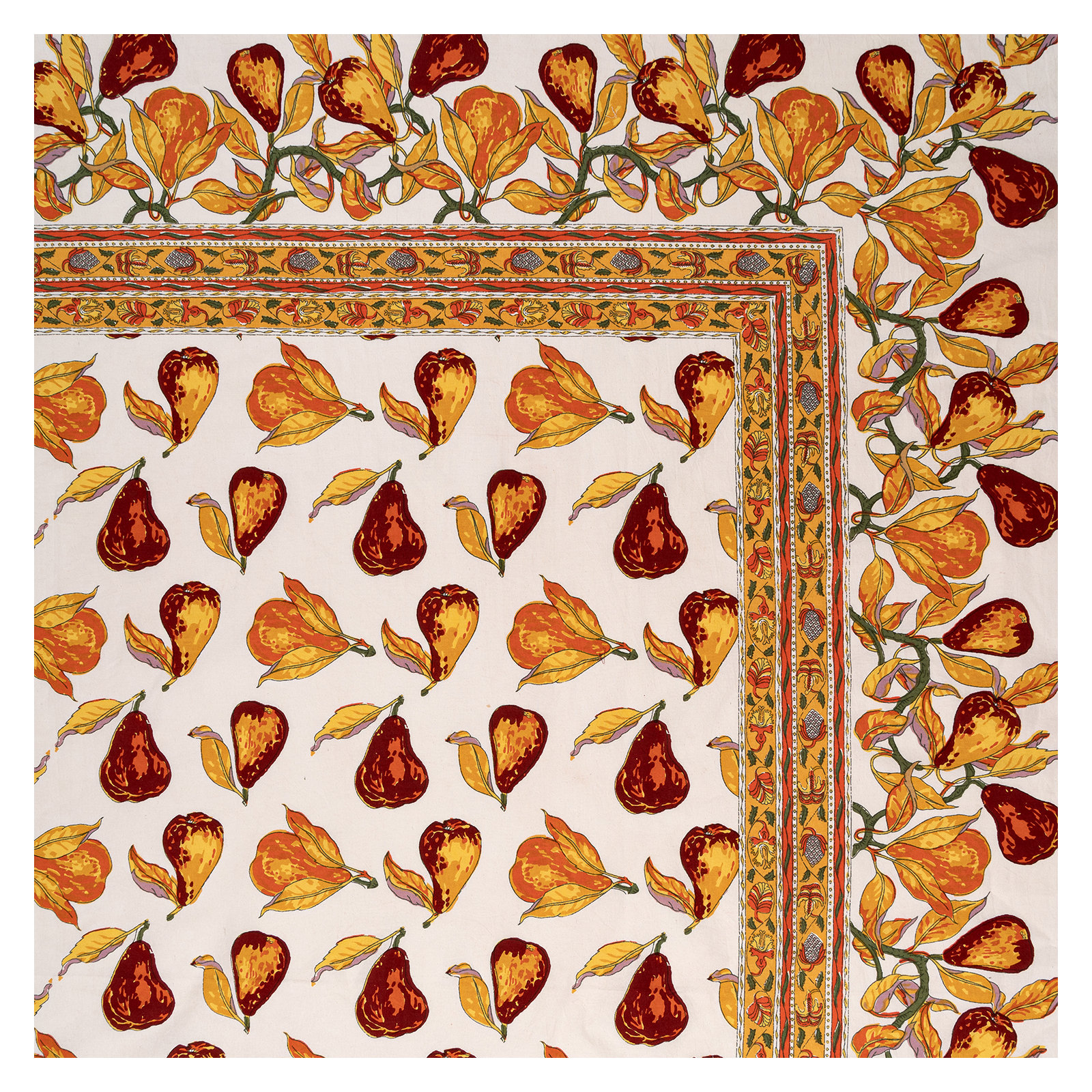 Carla Floral Tablecloth, 59" Square